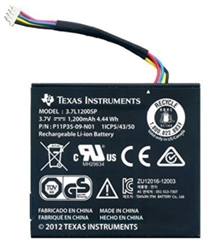 Texas Instruments TI wiederaufladbarer Akku mit Kabel